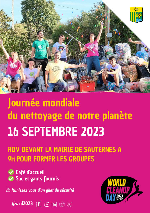 Flyer Journée Mondiale de nettoyage